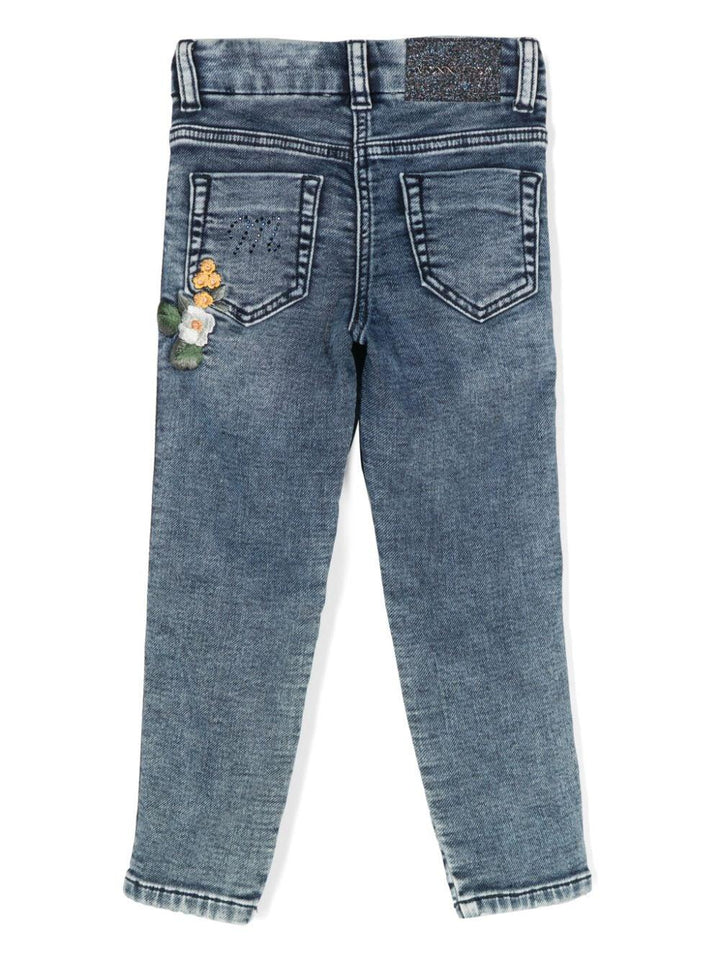 Jeans blu medio per bambina