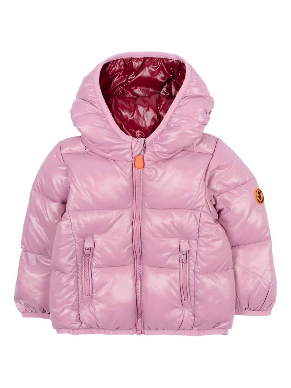 Giubbotto rosa per neonata I30004XLOVE21 80044 Save The Duck Kids 