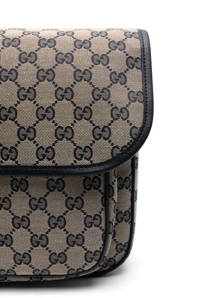 Borsa beige/blu navy per bambina