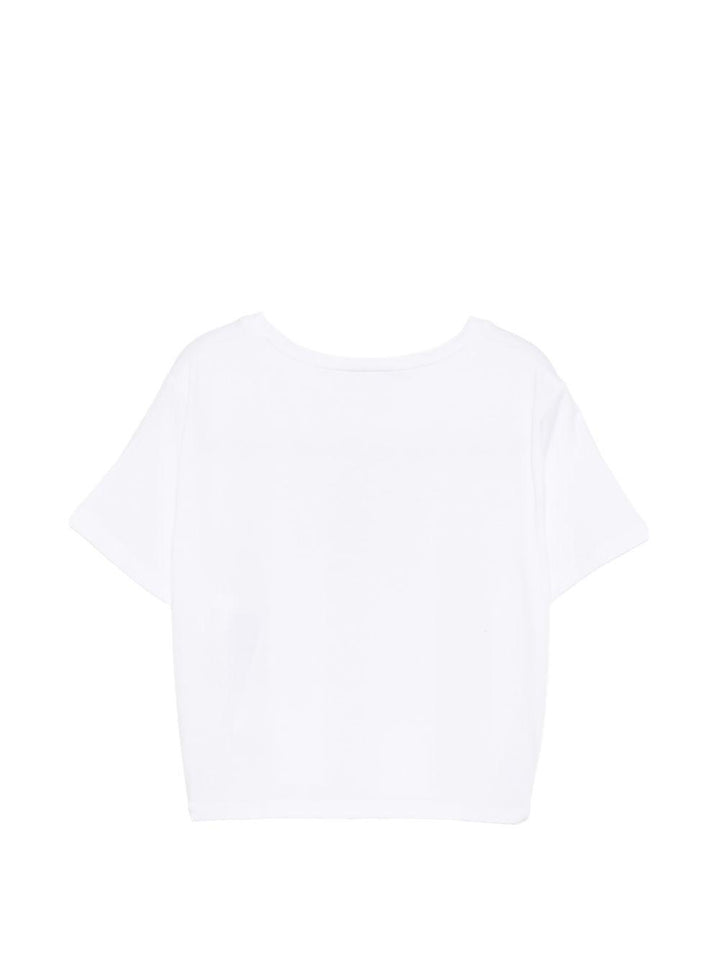 T-shirt bianco per bambina GA6187JS003 10601 Liu Jo 