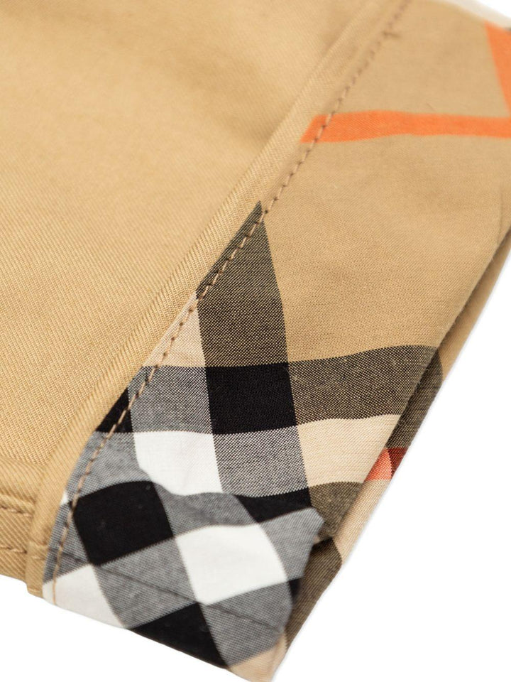 Pantalone beige per neonato 8121240 B9719 Burberry Kids 