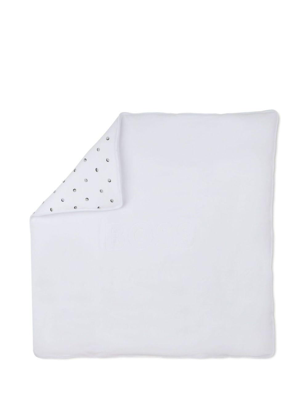 Coperta bianca per neonato J52601 10P Boss Kids 