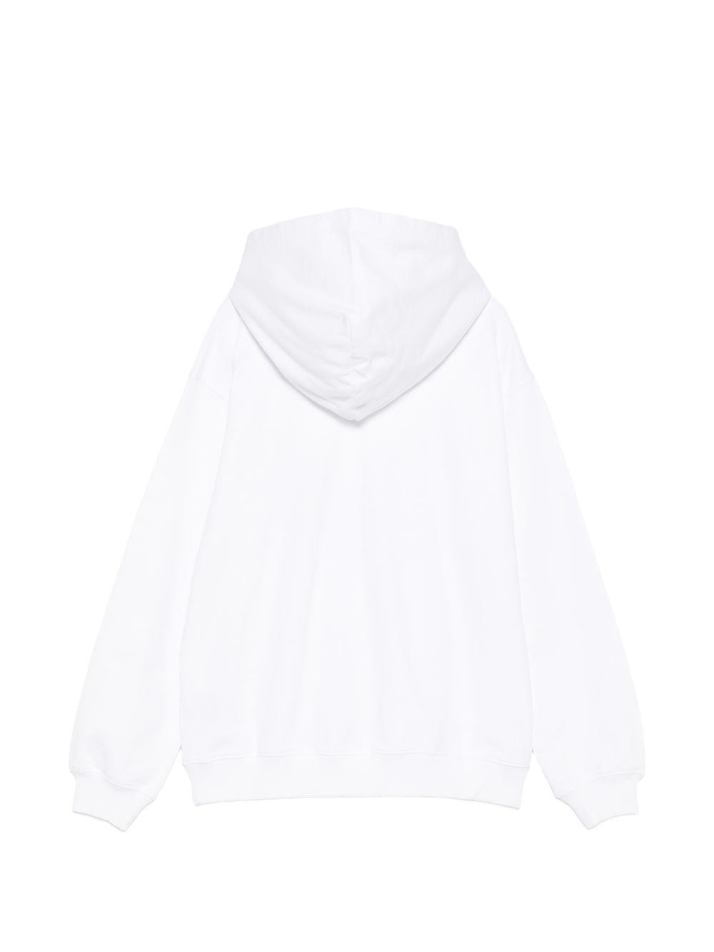 Felpa bianca per bambino OBBB001S26FLE002 1000 Off White Kids 