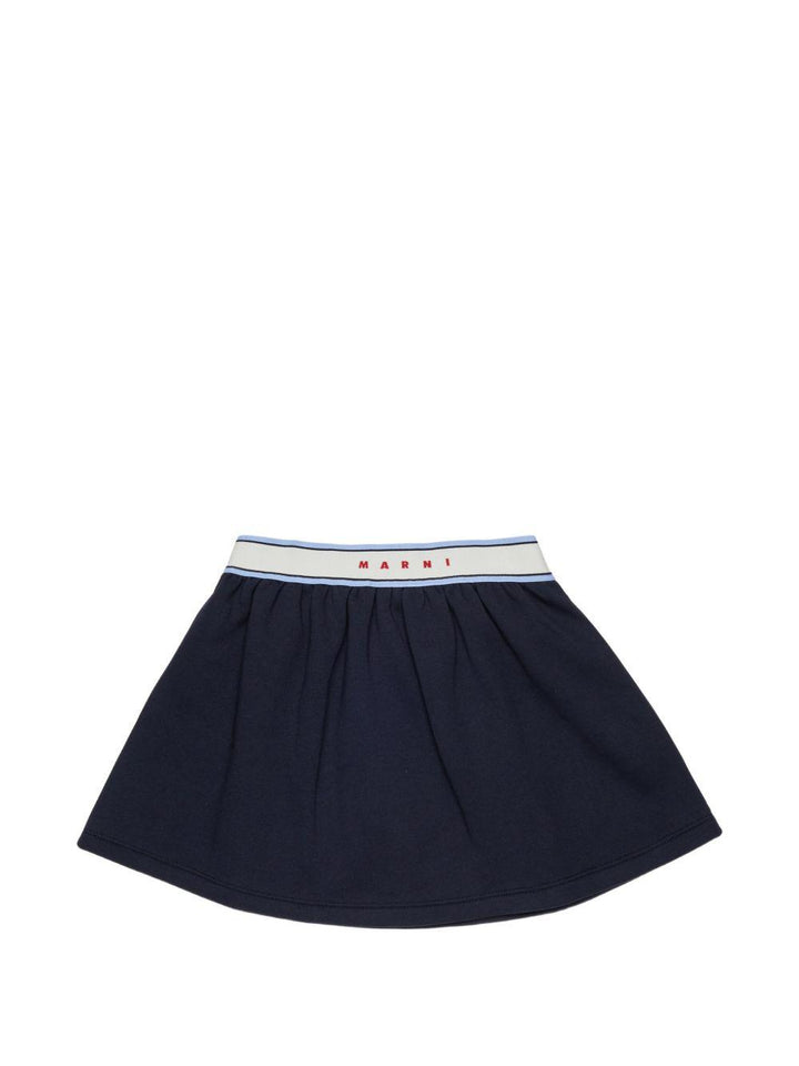 Gonna blu scuro per bambina M01855M00XC 0M862 Marni Kids 