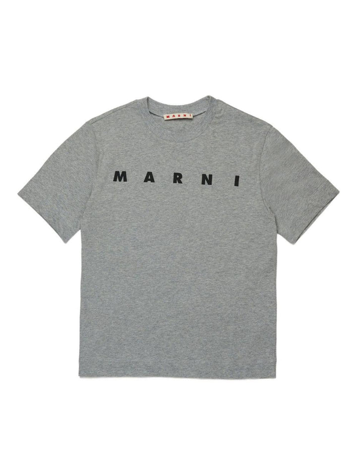 T-shirt grigia per bambino M002MVM00RF 0M923 Marni Kids 