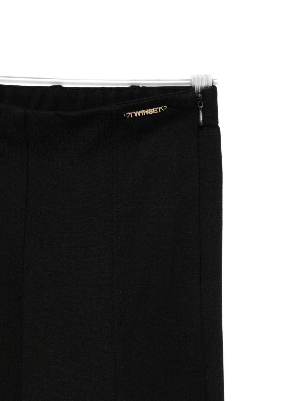 Pantalone nero per bambina 252GJ2110 00006 Twin Set 