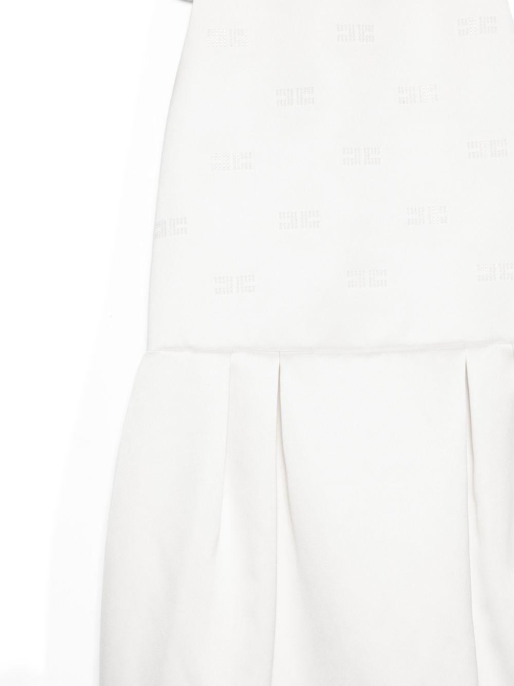 Abito avorio per bambina EFAB6670RA016 0004 Elisabetta Franchi Kids 