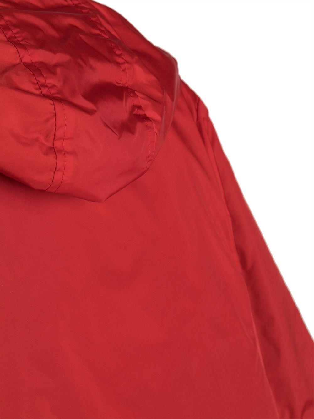 New Urville red jacket for boys with logo