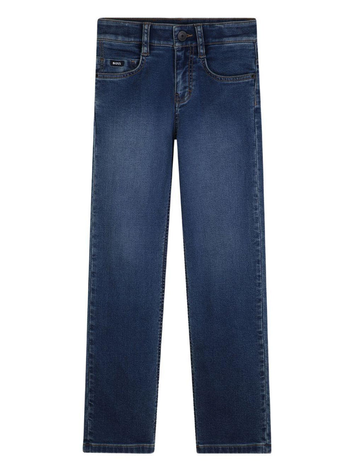Jeans blu per bambino J52920 Z78 Boss Kids 