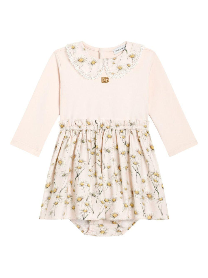 Abito rosa per neonata L2JDAOG7PJK S9000 Dolce & Gabbana Kids 