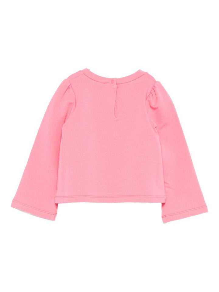 Felpa rosa per neonata HF5049F0724 M9815 Liu Jo 
