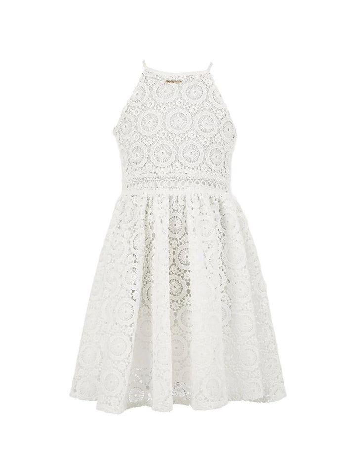 Abito bianco per bambina 261GJ2Q23 00526 Twin Set 