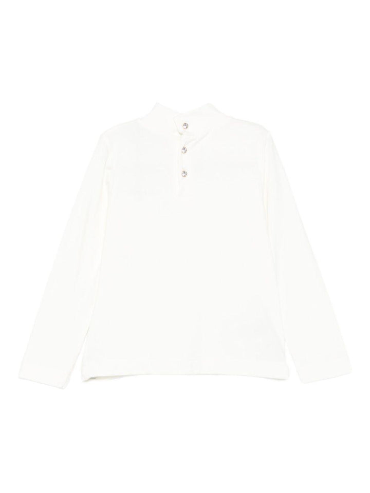 Top bianco per bambina 5607 059 Abel & Lula 