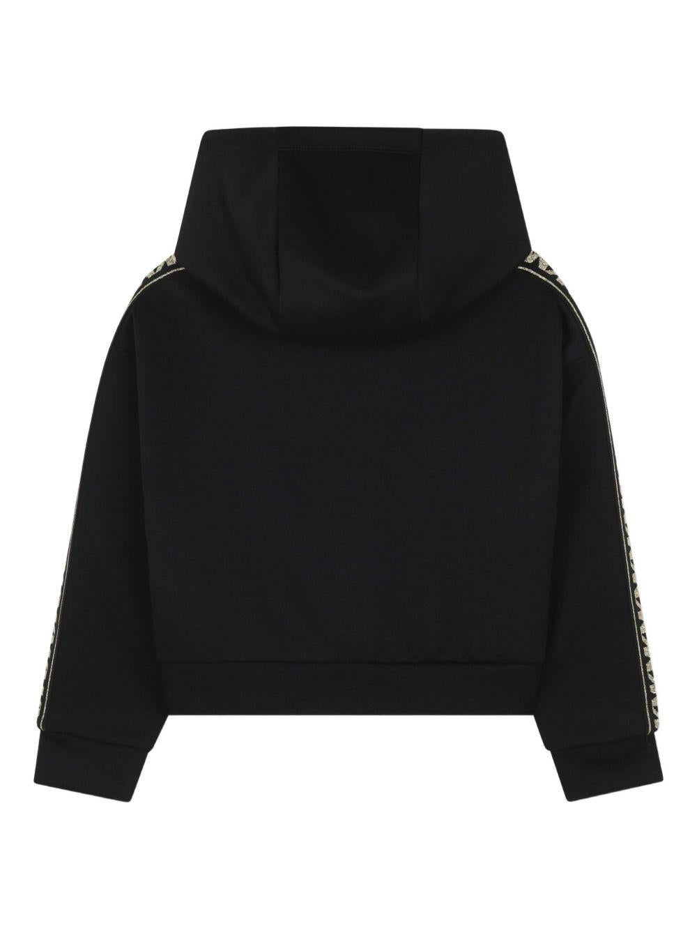 Felpa nera per bambino R30478 09B Michael Kors Kids 