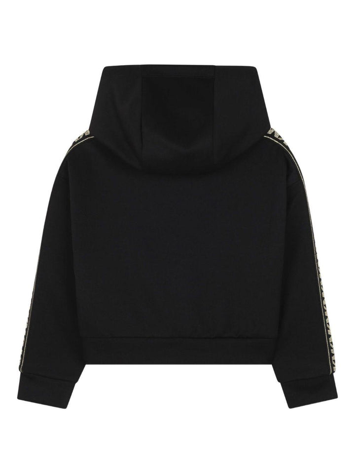Felpa nera per bambino R30478 09B Michael Kors Kids 