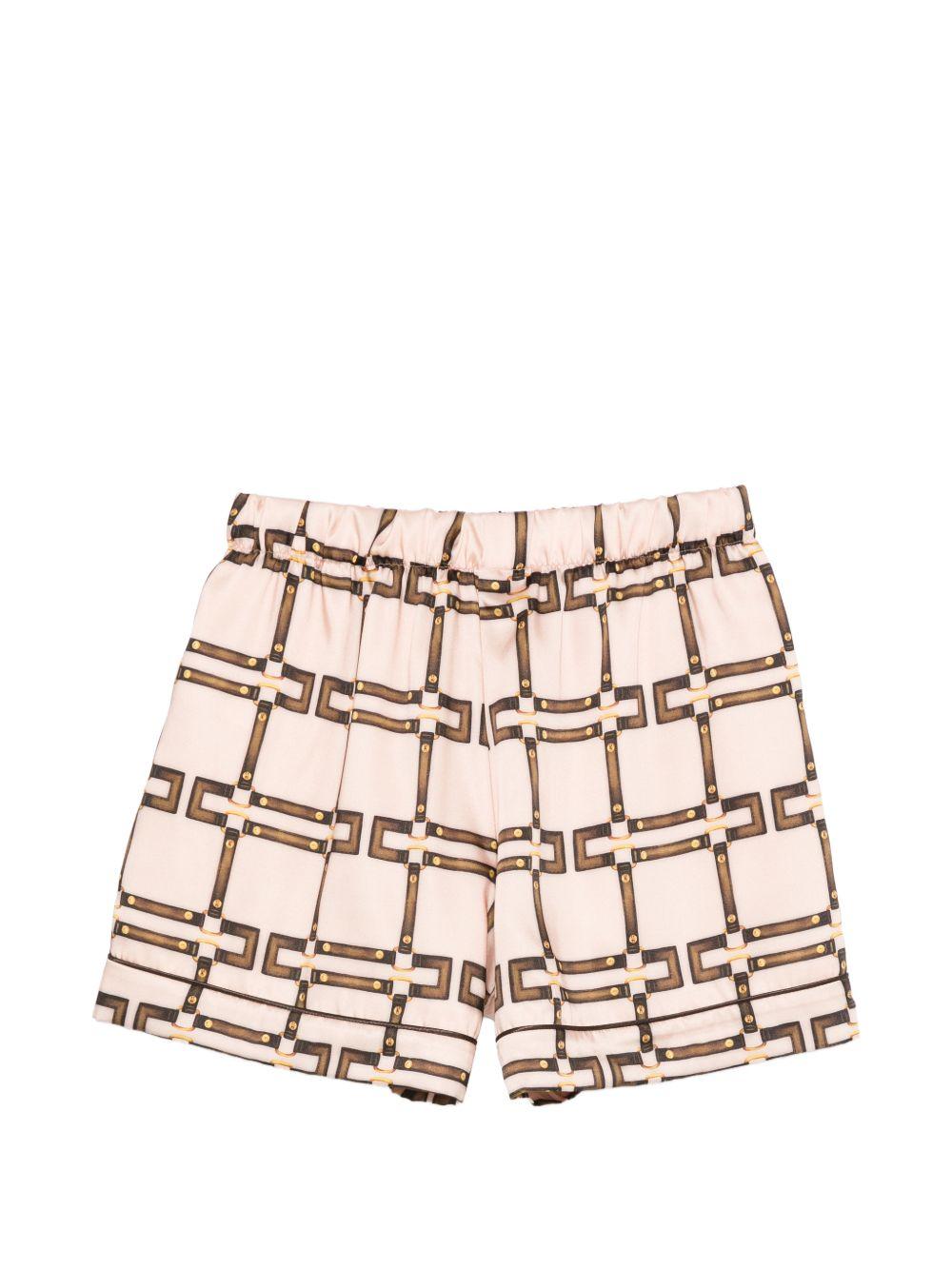 Bermuda rosa per bambina EFBE0820FODER C053 Elisabetta Franchi Kids 