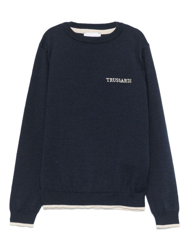 Maglione blu navy per bambino