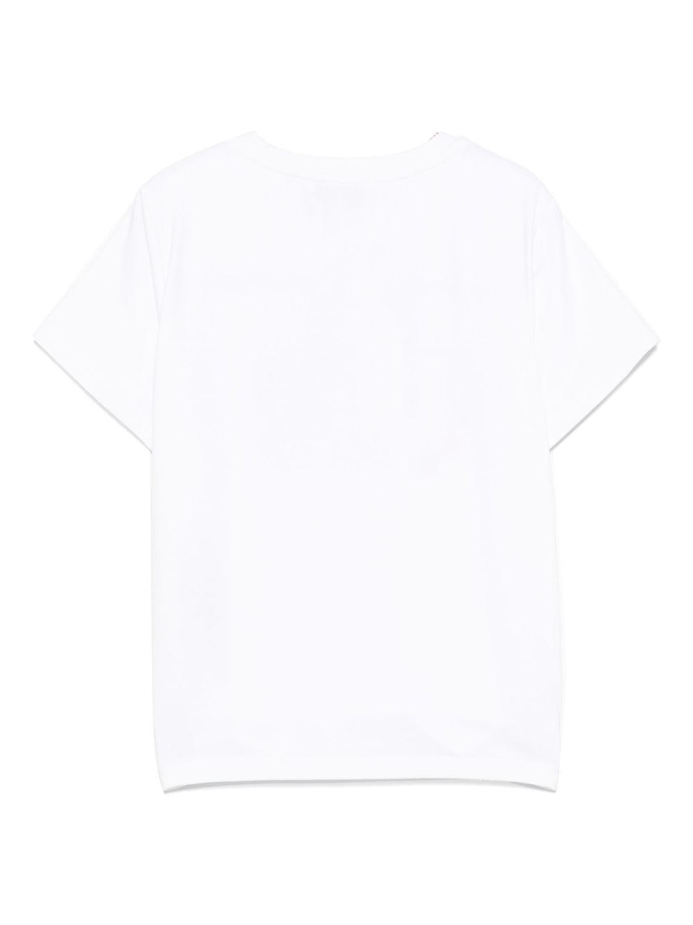 T-shirt bianca per bambina