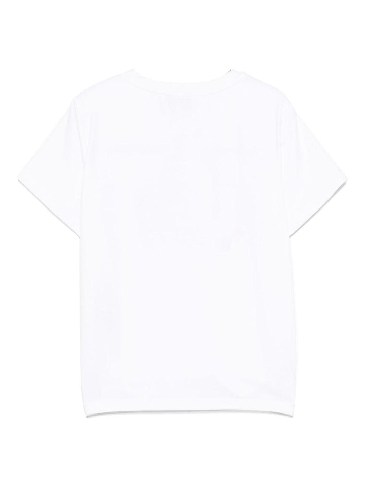 T-shirt bianca per bambina