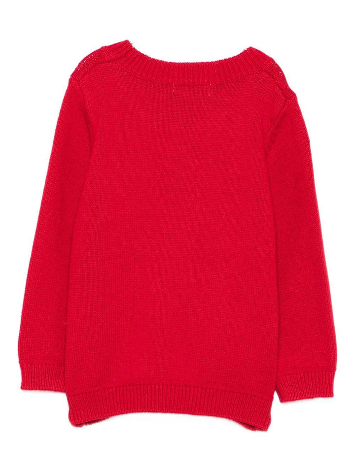 Maglione rossa per neonata 5803 002 Abel & Lula 
