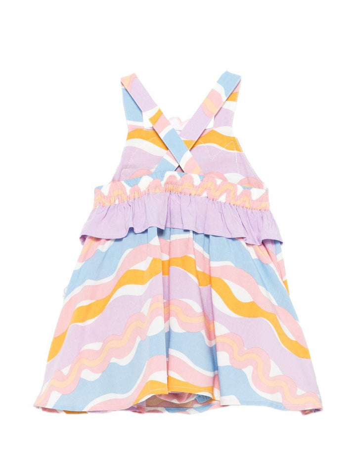 Abito multicolore per neonata TY1092Z3442 999MC Stella McCartney Kids 