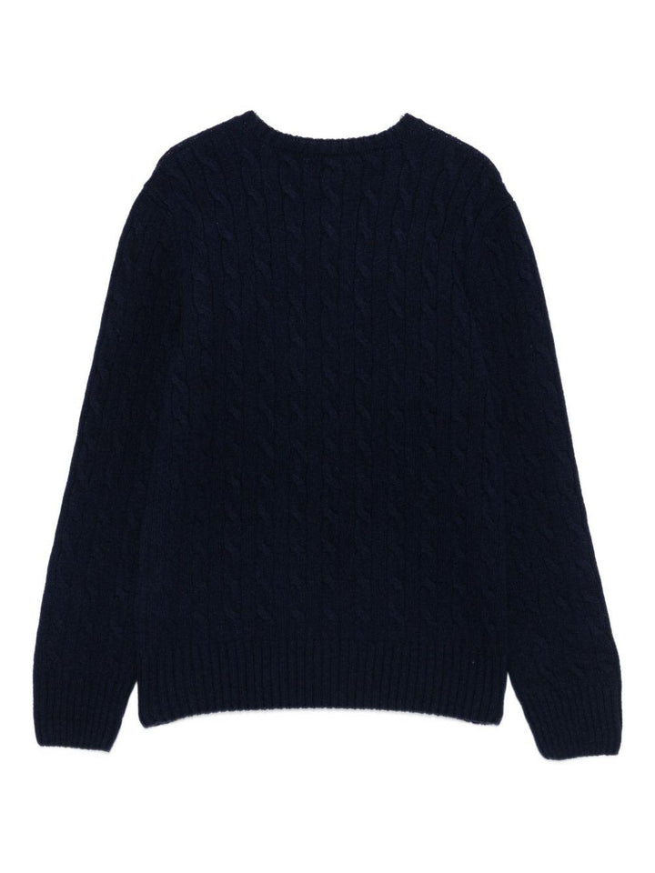 Maglione blu navy per bambino 323877728 007 Ralph Lauren Kids 