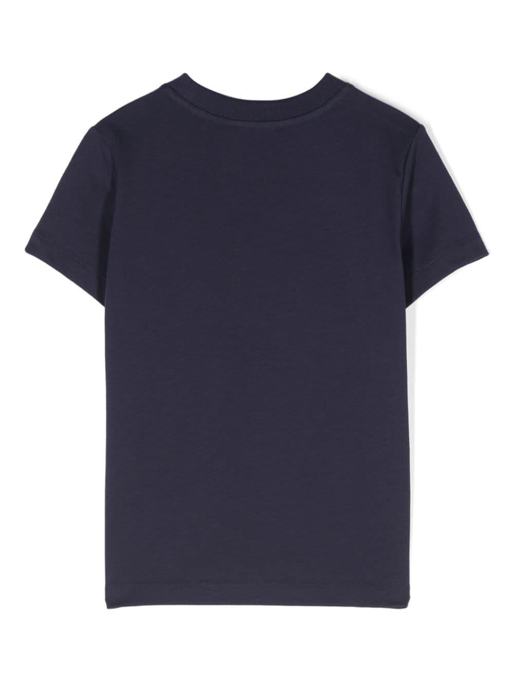 Blue cotton t-shirt for boys