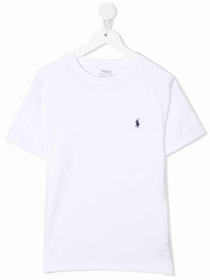 T-shirt bianco per bambino 323832904 035 Ralph Lauren Kids 