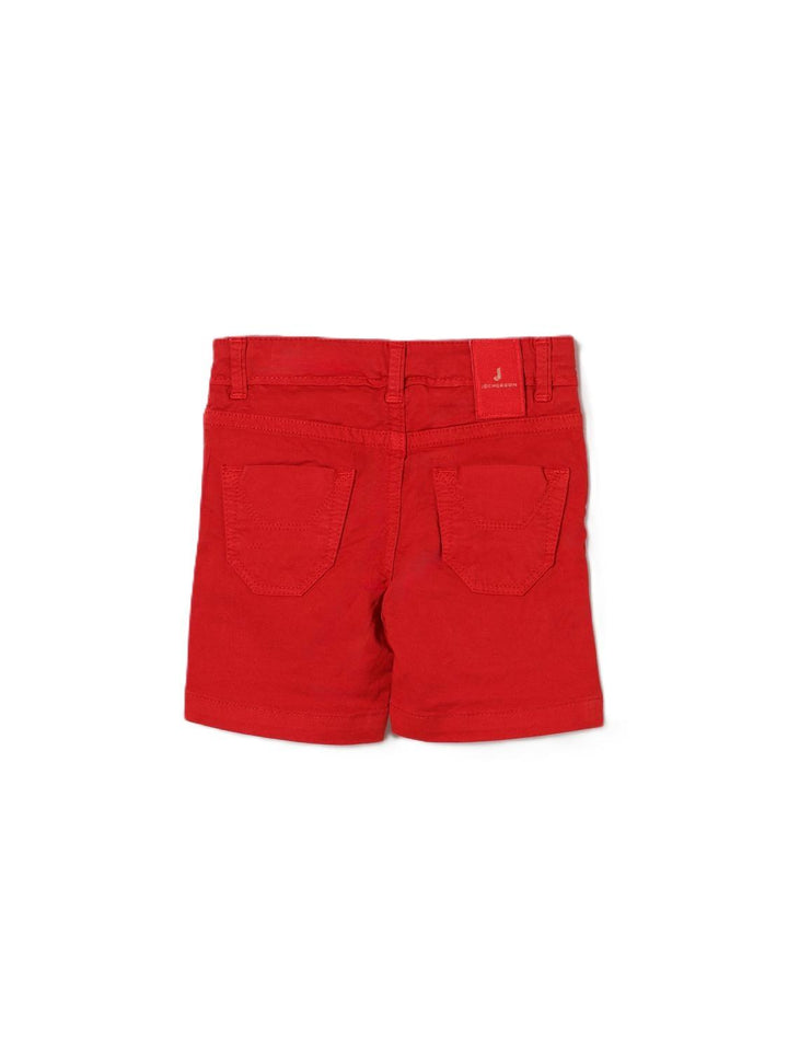 Bermuda rosso per neonato JN4035 ROS Jeckerson Kids 