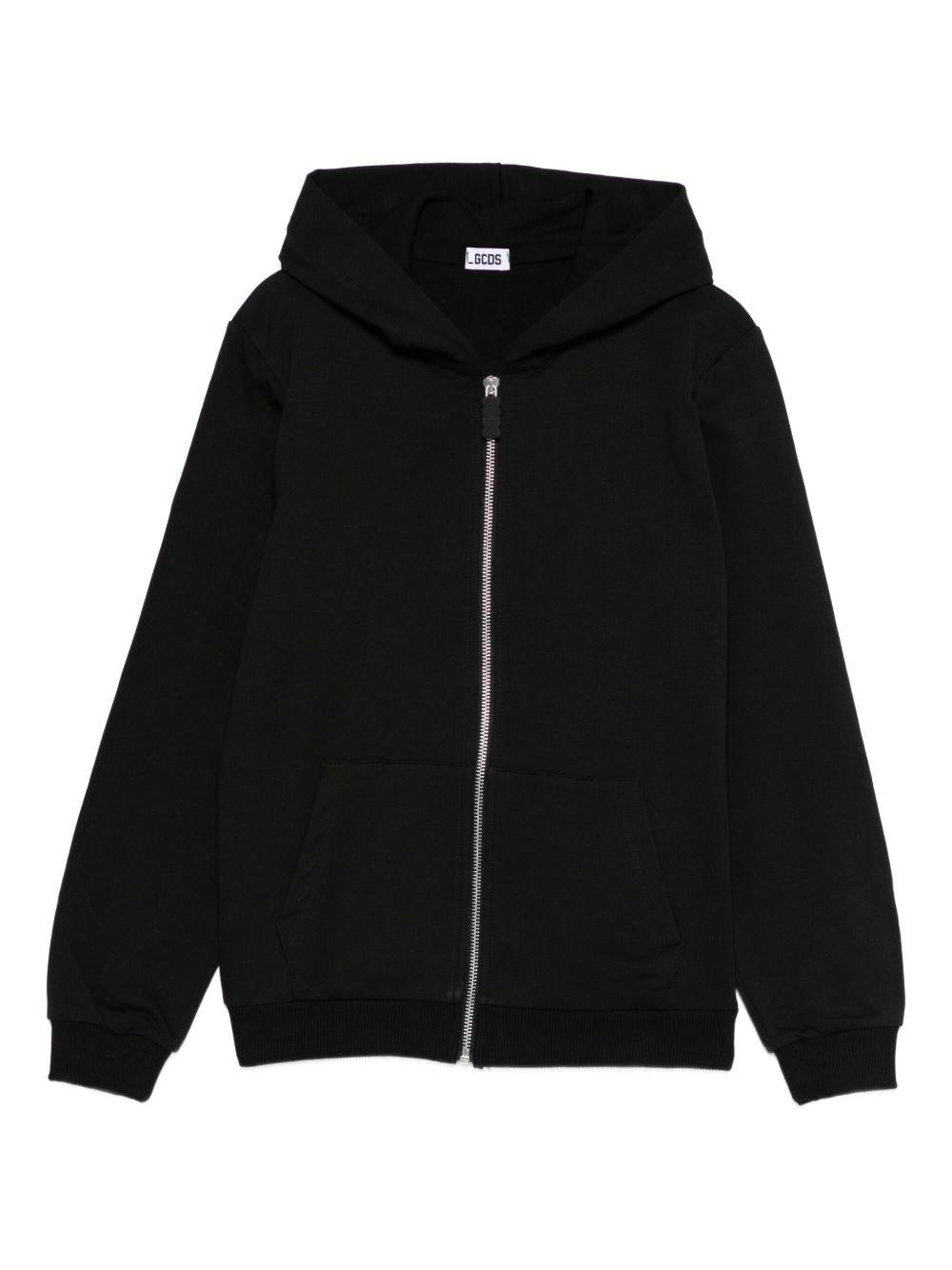 Felpa nera per bambino B2JM1925BA5 99 Gcds Kids 