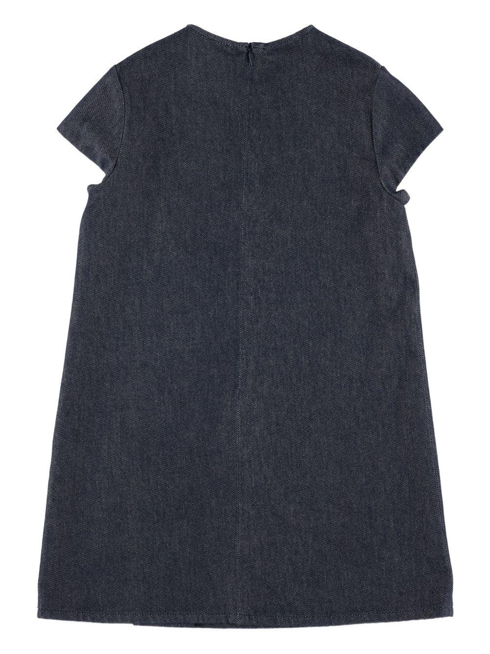 Abito blu per bambina 827452XDDCN 4759 Gucci Kids 