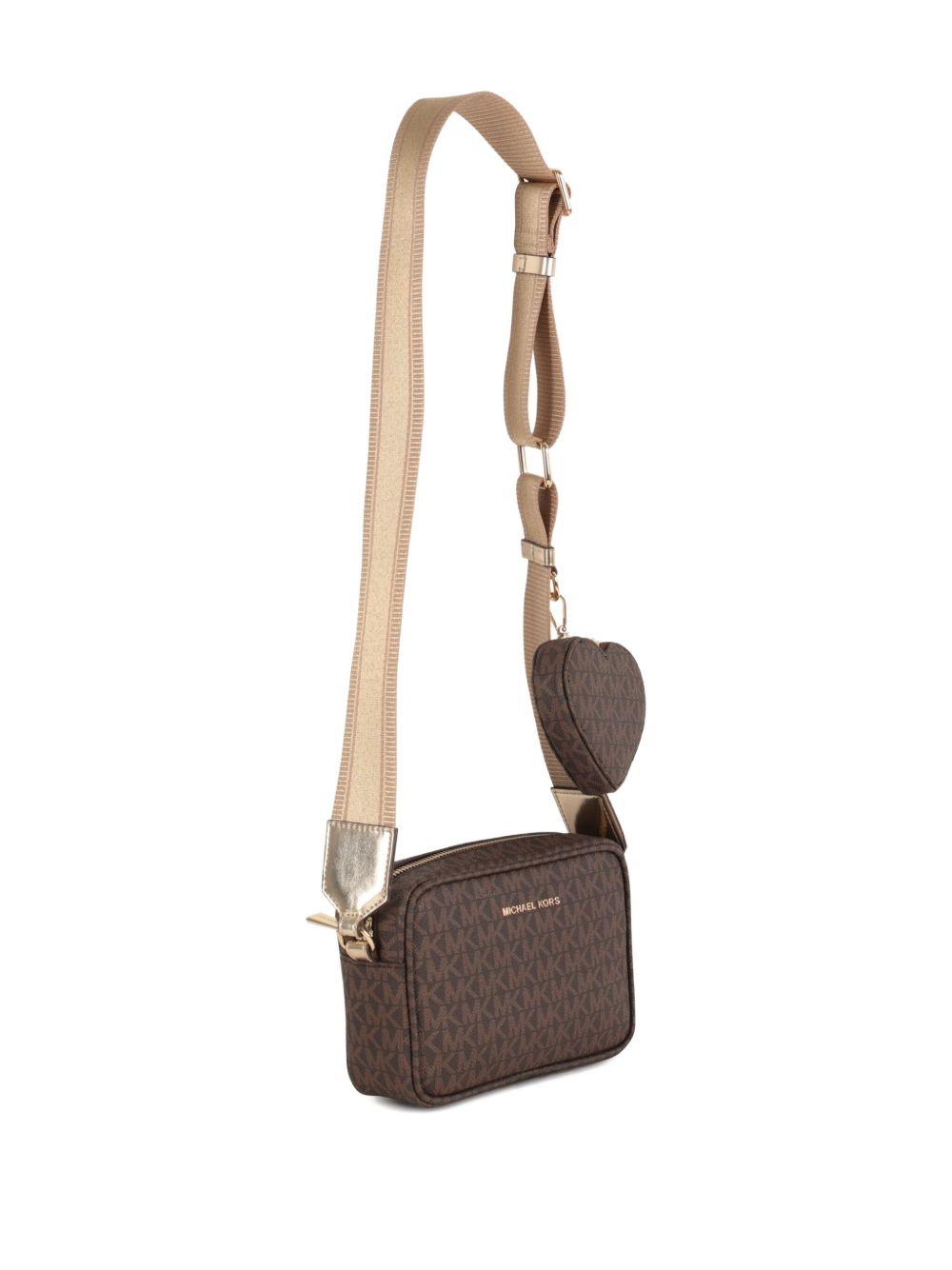 Borsa marrone per bambina R30522 340 Michael Kors Kids 