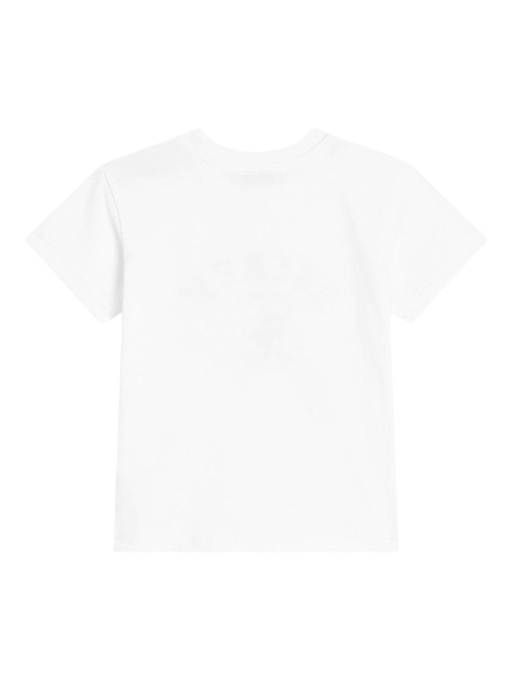 T-shirt bianca per neonato L1JTEYG7PUD W0111 Dolce & Gabbana Kids 