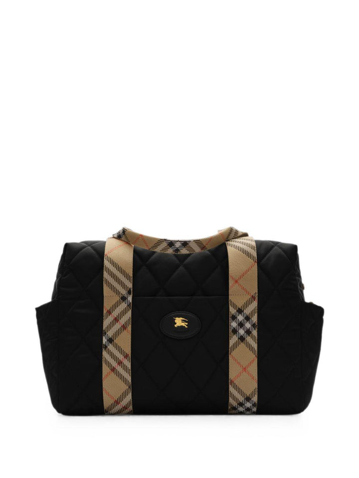 Borsa mamma nera/marrone 8126771 A1189 Burberry Kids 