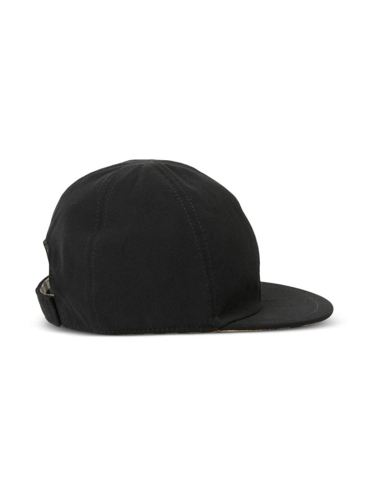 Cappellino da baseball nero per bambino 8070617 A1189 Burberry Kids 