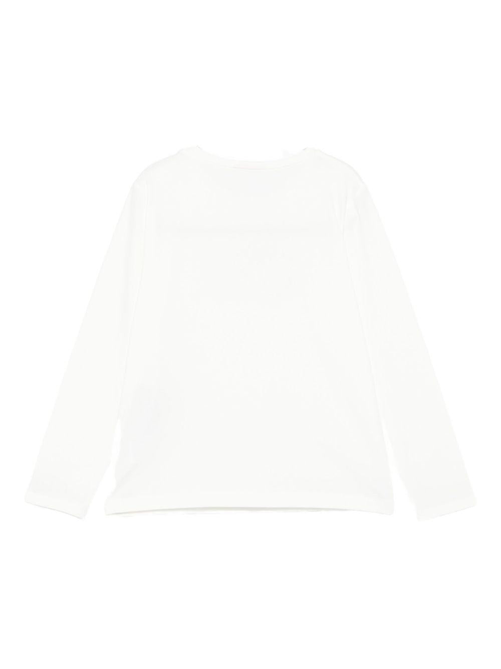 T-shirt bianco per bambina GF5008J0088 B3951 Liu Jo 