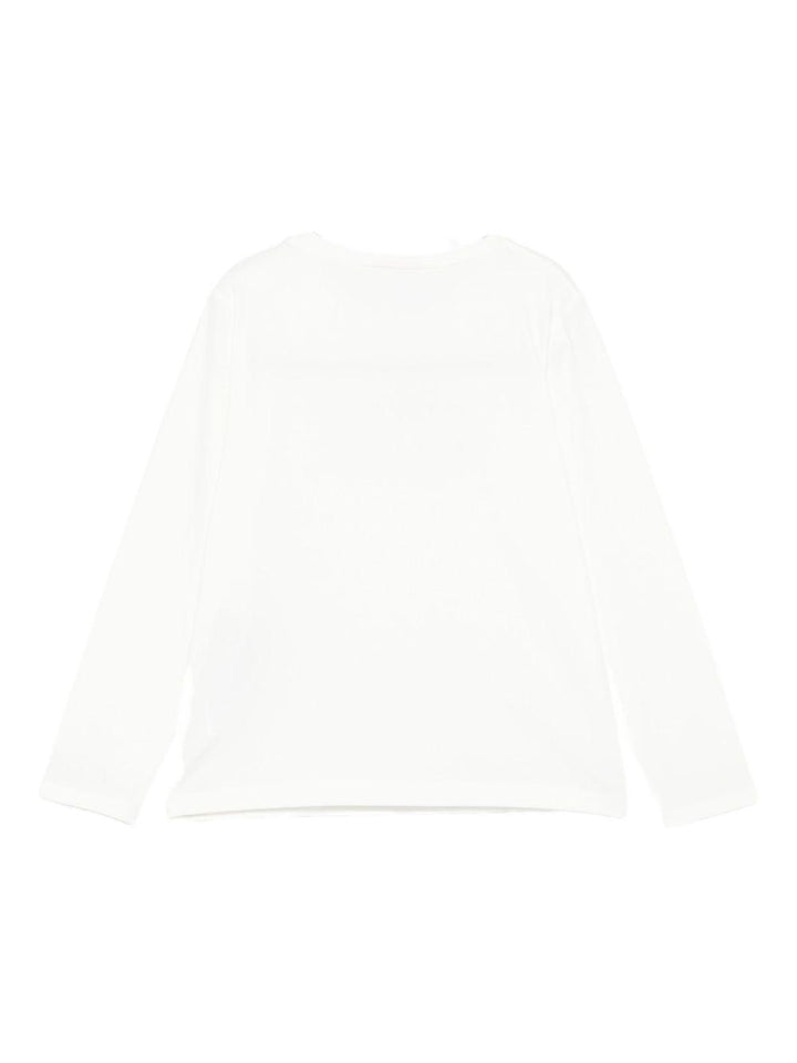 T-shirt bianco per bambina GF5008J0088 B3951 Liu Jo 