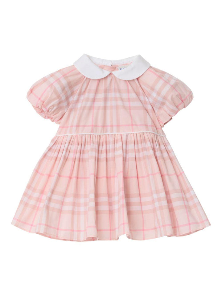 Abito rosa per neonata 8117519 A2217 Burberry Kids 