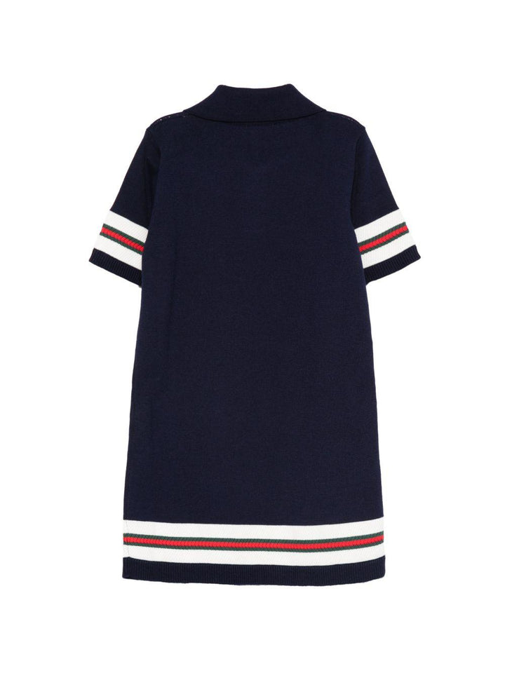Abito blu per bambina 852794XKFDC 4044 Gucci Kids 