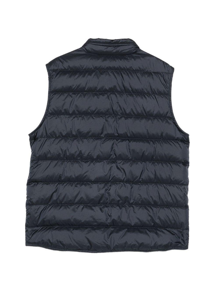 Gilet blu per bambino 9541A00034597YF 778 Moncler Kids 
