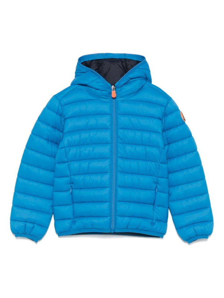Save the Duck Kids Purple Blue Jacket for Kids