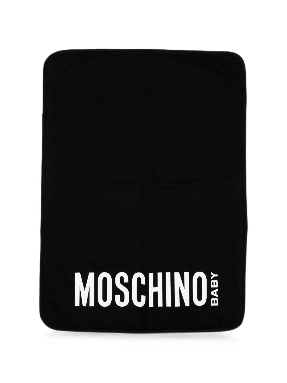 Borsa mamma nera MUX067LCA40 60100 Moschino Kids 
