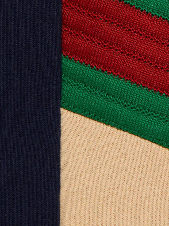 Blue and pink sports trousers for children