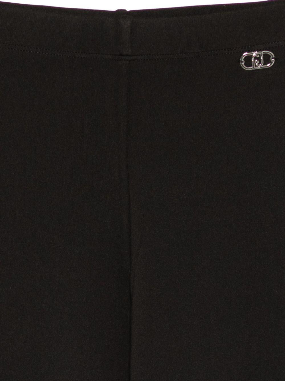 Pantalone nero per bambina GF5076J3763 22222 Liu Jo 