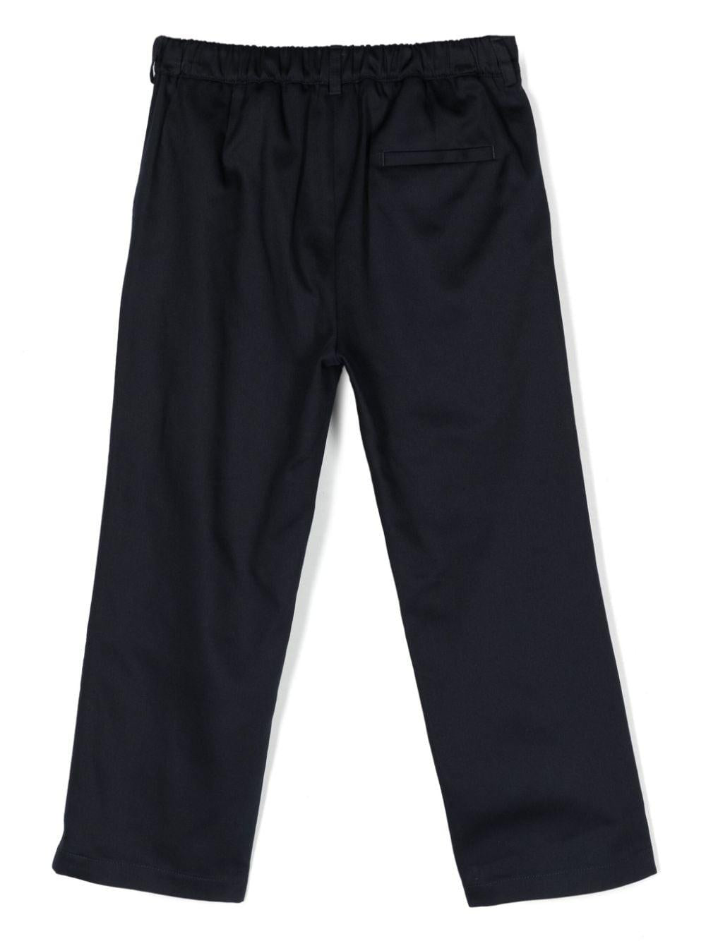 Pantalone blu per bambino con logo