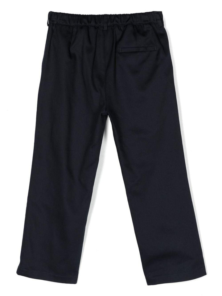 Pantalone blu per bambino con logo