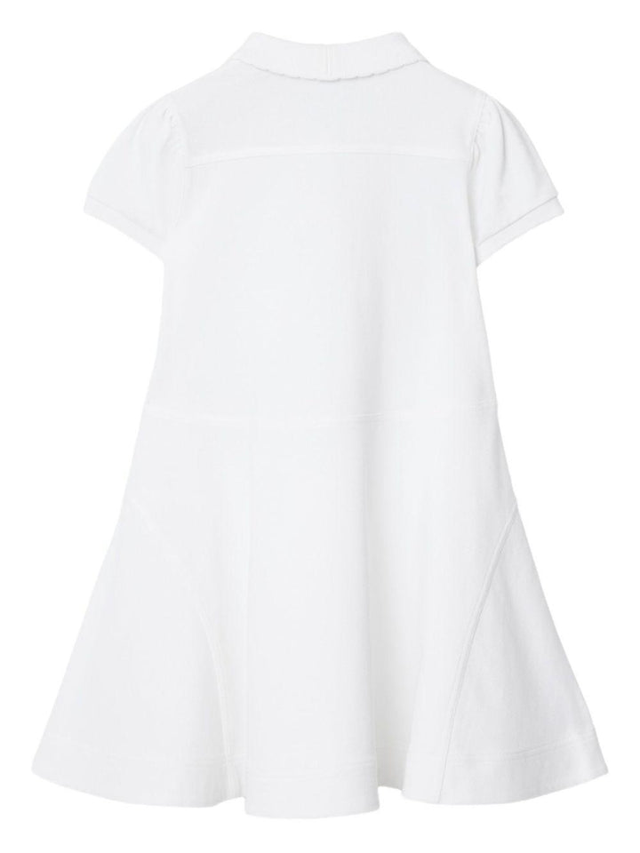 Abito bianco per bambina 8117428 A1464 Burberry Kids 