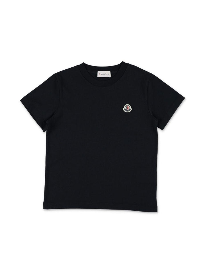 Kit t-shirt nere/bianche/blu per bambino 9548C0003389AT9 3P1 Moncler Kids 
