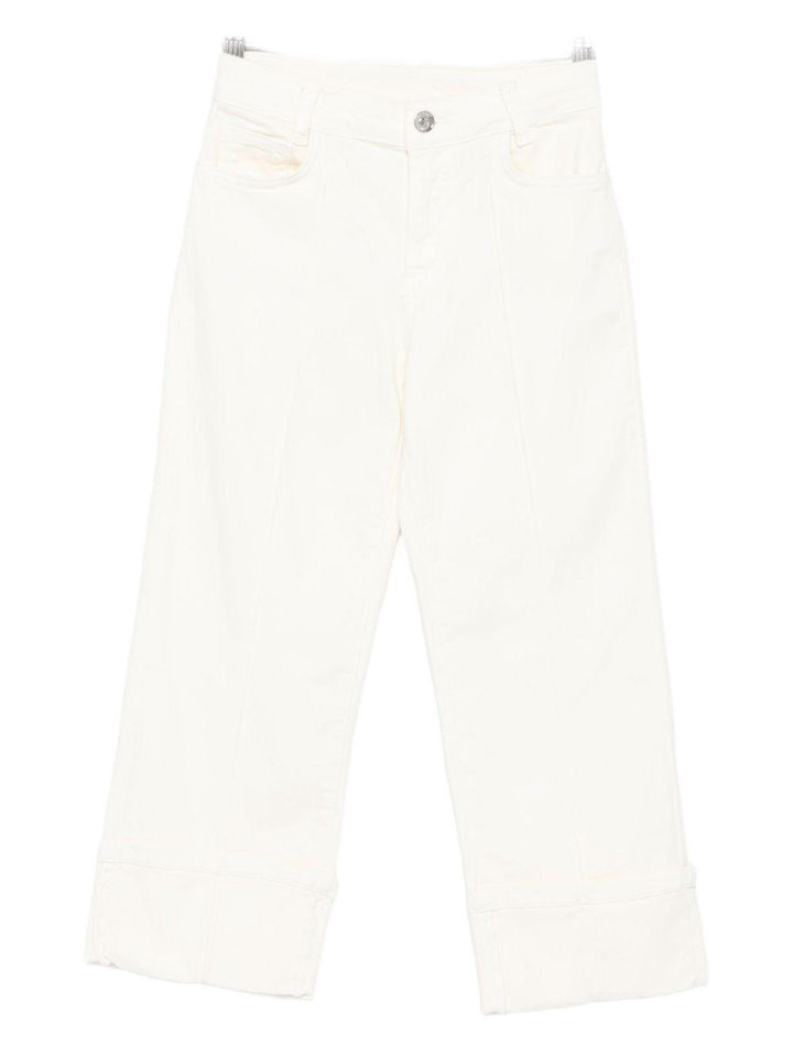 Jeans bianchi per bambina GF5197T012A 71322 Liu Jo 