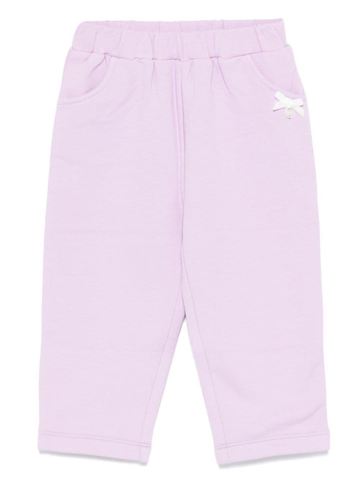 Pantalone viola lilla per neonata